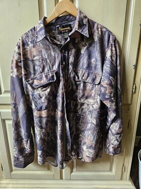 Browning Men's Camo Button-Up Shirt